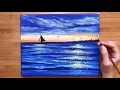 Download Lagu Morning Seascape  | Acrylic Painting Tutorial | Sophia Art
