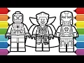 LEGO MARVEL Superheroes Coloring Pages Spiderman Doctor Strange Iron Man