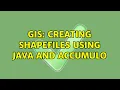 GIS Creating shapefiles using Java and Accumulo