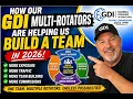 How Our GDI Multi-Rotators Are Helping Us Build a Team in 2026