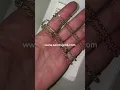 Download Lagu 2MM Power Link vs. 3MM Milano Tri-color side-by-side comparison.  #jewelry  #saintsgold #luxury