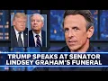 Trump Speaks at Senator Lindsey Graham s Funeral