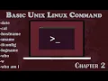 Basic Unix Linux Command Unix Linux Command Set Chapter 2