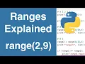 Using Ranges With range Python Tutorial