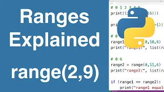 Using Ranges With range Python Tutorial