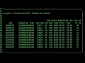 Writing reports in mainframe assembly - M191