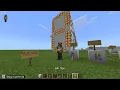 BCD to 7 Segment Decoder in Minecraft School Project