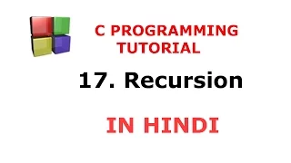 C Programming Tutorial - 17