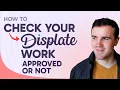 How to Check If Your Displate Work Is Approved Step by Step