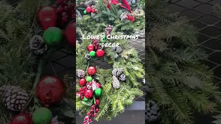 Lowe s Live Christmas Wreaths Trees Shop With Me