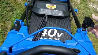 How To Start The Kobalt 40V Max Electric Brushless Push Mower