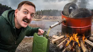 БЕНЗИН ИЗ ШИН: ЭКСПЕРИМЕНТ