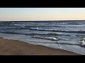 Waves and Surf at Bradley Beach Down the Shore in New Jersey in the Morning in March