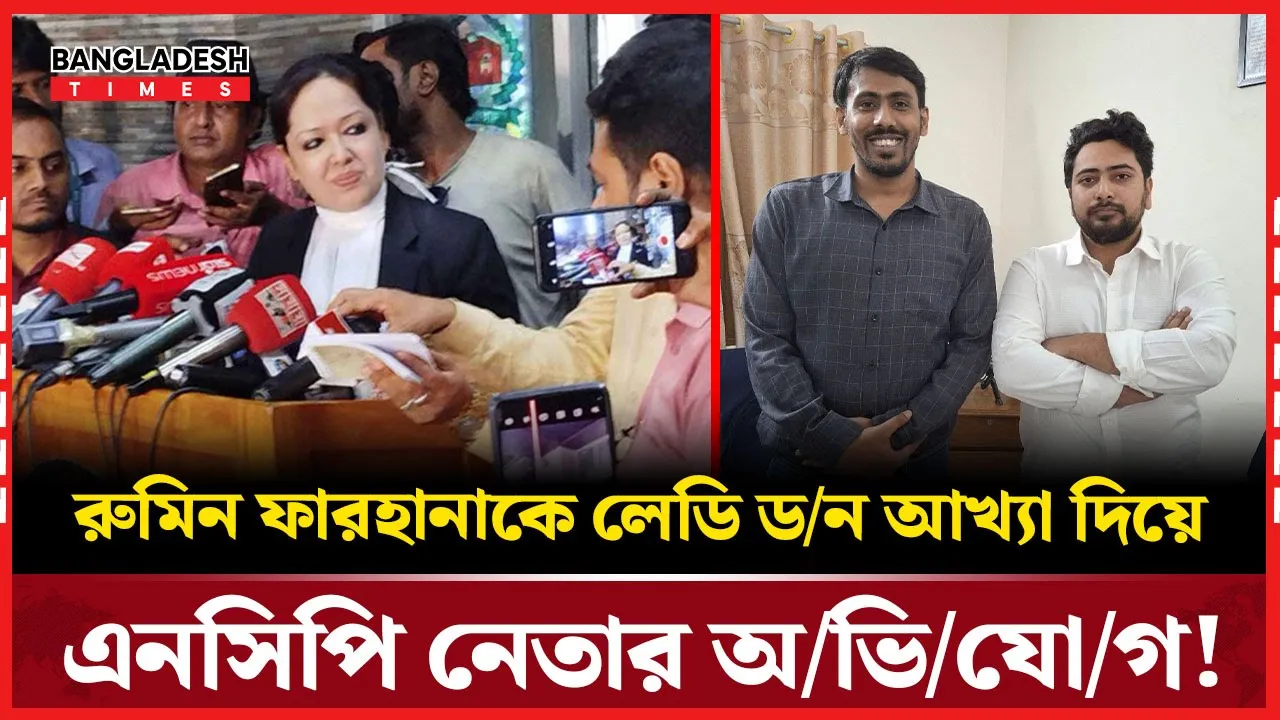 রুমিন ফারহানার অনুসারী ও এনসিপির নেতার হাতাহাতি নিয়ে যা জানা যাচ্ছে