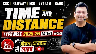 Time and Distance By Aditya Patel Sir | MPESB/Vyapam, SSC, Railway, Bank 2026 | Live From Classroom