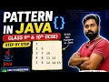 Pattern in java icse class 9th and 10th