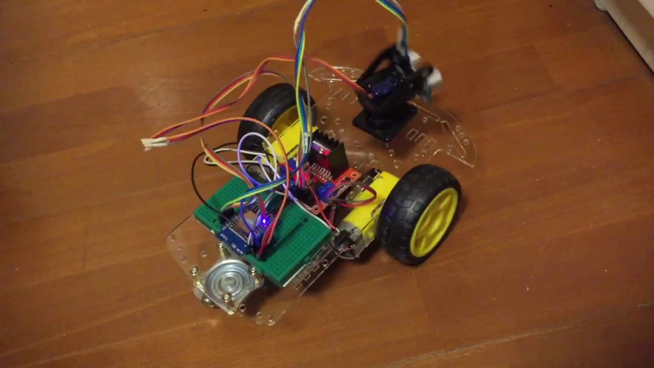 ESP8266 Micropython Robot Car