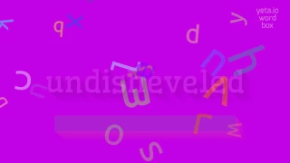 HOW TO SAY UNDISHEVELED Undisheveled 