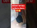 akibat terlalu terburu-buru 😂😁 #komedi #dramakomedi #congarlan #lucu #funny #shorts