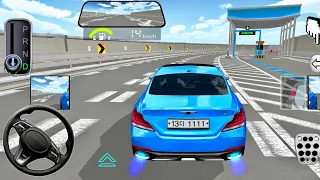 new blue mercedes g 63 for parking 3d driving class android game play car game gameplay cargame