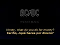 What Do You Do For Money Honey (Español e Inglés) - AC/DC