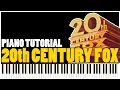 Download Lagu 20th Century Fox Fanfare Theme (Piano Tutorial Synthesia)