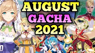 august gacha game 2021 releases mobile gameplay 