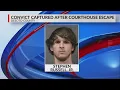 Suspect in custody after escaping from DeSoto County Courthouse Report