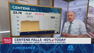 Centene s expected hit to EPS this year horrifying says Jim Cramer