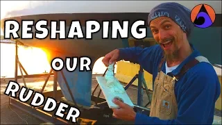 DIY Sailboat Rudder – Marine Bondo (Part 2) [Ep 11]