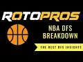 RotoPros NBA Cheatsheet Tutorial
