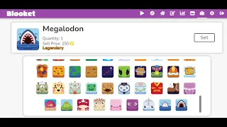 I Have The Megalodon and The BABY SHARK Blook Blooket