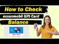 Easy Way to Check Your ExxonMobil Gift Card Balance Online Updated 2025