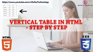 How to Set vertical header for a table in HTML 2021 - Delta Tech Services