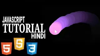 Mouse Hover Effect in JavaScript Html Canvas tutorial
