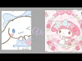 cinnamoroll wallpaper vs my melody wallpaper