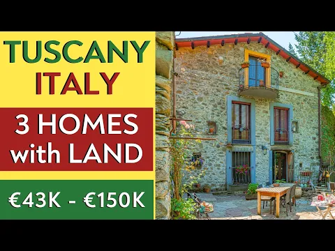 Download MP3 3 Gorgeous HOUSES for SALE in ITALY | Italian Homes in Tuscany