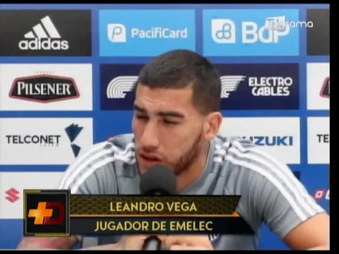 Emelec ya podría contar con E. Pernía para juego con Deportivo Cuenca