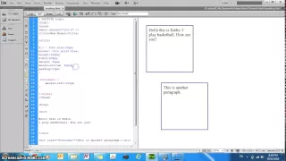 HTML5 CSS3 tutorial - padding