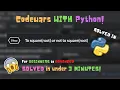 To Square Root or not to Square Root CODEWARS W PYTHON