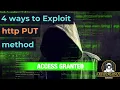 4 ways to hack HTTP PUT Method Gain Server Access NMAP Cadaver cURL Metasploit Exploit