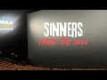 Sinners 70 mm Imax at the Regal Irvine Spectrum