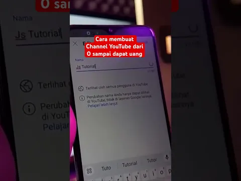 Cara membuat Channel YouTube dan dapat uang