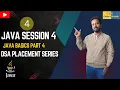 Java Live Session 4 Java Operators Part 1 DSA Placement Series