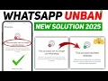 Download Lagu This account can no longer use Whatsapp Problem New 2025 || Whatsapp banned my number Solution 2025
