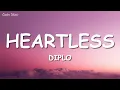Diplo - Heartless (Lyrics) ft. Morgan Wallen