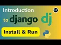 Getting Started with Django Installation and Running Your First Django Project HINDI
