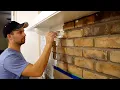 How to Whitewash Brick Fireplace 15 DIY HUGE Difference