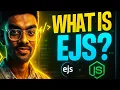 What is ejs HTML JS template engine