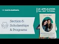Section 6 Scholarships Programs